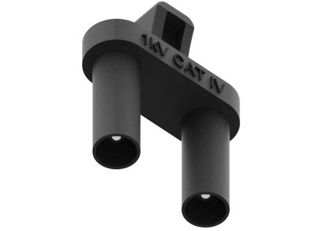 Electro PJP Black Male Banana Plug, Plug In Termination, 36A, 1kV [2019-ARS-IEC-N]; 263-9055
