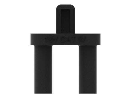Electro PJP Black Male Banana Plug, Plug In Termination, 36A, 1kV [2019-S-N]; 263-9057
