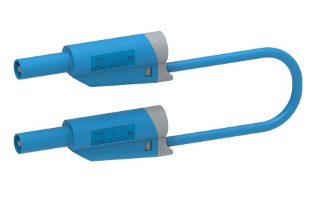 Electro PJP Test lead, 36A, 600V, Blue, 2m Lead Length [2217/600V-200Bl]; 263-9081