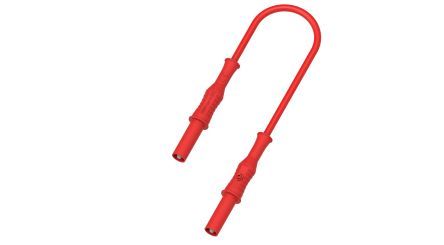 Electro PJP Banana Plug, 36A, 1000 → 1500V, Red [2317-IEC-100R]; 263-9103