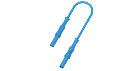 Electro PJP Banana Plug, 36A, 1000 → 1500V, Blue [2317-IEC-200Bl]; 263-9106