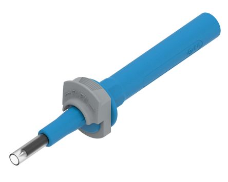 Electro PJP Narrow Test Probe, 4mm Tip, 1kV, 500mA [380-IEC-0.5A1KV-BL]; 263-9149