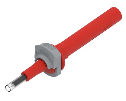 Electro PJP Narrow Test Probe, 4mm Tip, 1kV, 500mA [380-IEC-0.5A1KV-R]; 263-9151