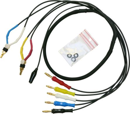 Electro PJP Kelvin Clip, 1A, 13mm Jaw Opening, Gold, Nickel Plating, 60V dc [440]; 263-9175