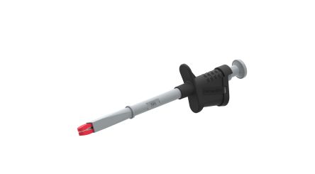 Electro PJP Alligator Clip, Nickel-Plated Steel Contact, 20A, Black [6009-IEC-N]; 263-9217