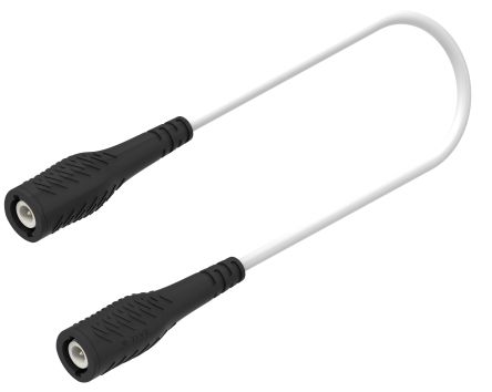 Electro PJP Test lead, 3A, 300 → 1000V, Black, 1m Lead Length [7150IEC-50-100N]; 263-9226