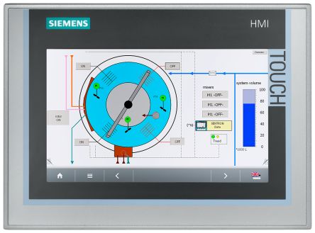 Siemens SIPLUS Series TP700 Comfort HMI Panel - 7 in, TFT Display, 800 x 480 [6AG11240GC014AX0]; 264-1135
