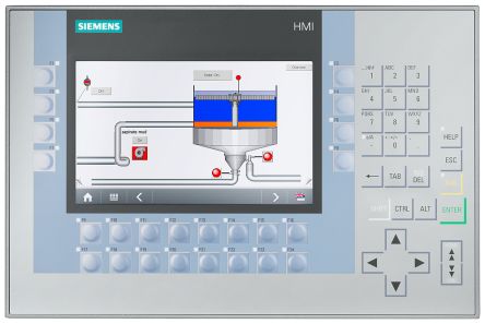 Siemens SIPLUS Series KP700 Comfort HMI Panel - 7 in, TFT Display, 800 x 480 [6AG11241GC014AX0]; 264-1144