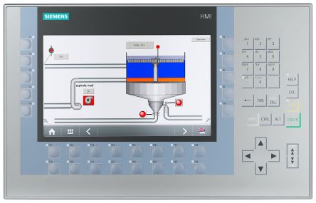 Siemens SIPLUS Series KP900 Comfort HMI Panel - 9 in, TFT Display, 800 x 480 [6AG11241JC014AX0]; 264-1145