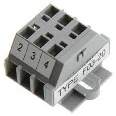 Omron, K7L Series Terminal Block for Use with K7L-AT50D [F03-20]; 264-1617
