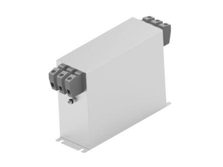 TE Connectivity, AHV 50A 760 V 50/60Hz, Chassis Mount EMI Filter, Terminal Block 3 Phase [2405077-8]; 264-5645