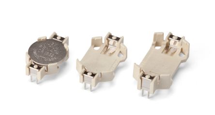 Takachi Electric Industrial CR2477 Battery Holder, Through Hole Contact [HU2477]; 264-5896