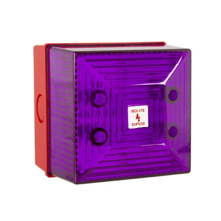 Clifford & Snell FD40 Series Magenta Flashing Effect LED Beacon for Use with Commercial & Light Industrial [212903]; 264-6025