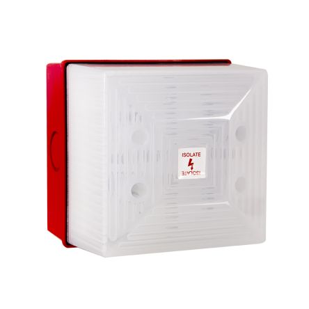 Clifford & Snell FD40 Series Opal Flashing Effect LED Beacon for Use with Commercial & Light Industrial Applications, [245451]; 264-6164