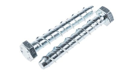 RS PRO Steel Ankerbolt M12 x 75mm, 12mm Fixing Hole [0]; 264-6409