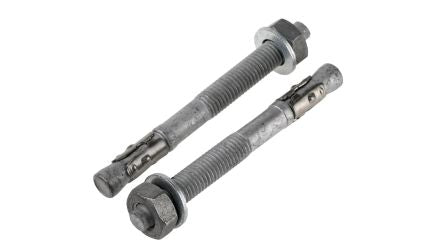 RS PRO Steel Through Bolt M10 x 100mm, 10mm Fixing Hole [0]; 264-6415
