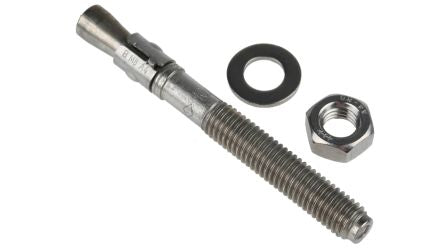 RS PRO Stainless Steel Through Bolt M8 x 75mm [0]; 264-6417