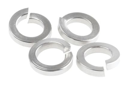 RS PRO A4 316 Stainless Steel Locking Washers, M5, DIN 7980 [0]; 264-6453