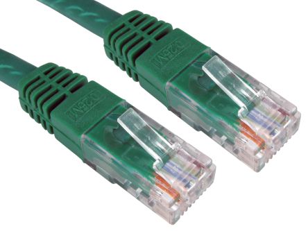 RS PRO, 20m Cat6, Green RJ45 to Male RJ45 Male, UTP Unshielded, Terminated PVC Sheath [0]; 264-6567