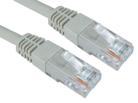 RS PRO, 25m Cat6, Grey RJ45 to Male RJ45 Male, UTP Unshielded, Terminated PVC Sheath [0]; 264-6572