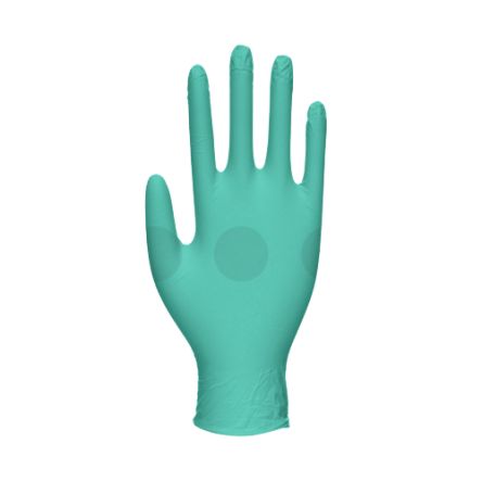 Unigloves GA008 Green Nitrile Chemical Resistant Work Gloves, Size 6 [GA0081]; 264-6896