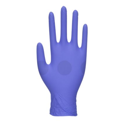 Unigloves GM005 Blue Nitrile Work Gloves, Size 9 [GM0054]; 264-6932