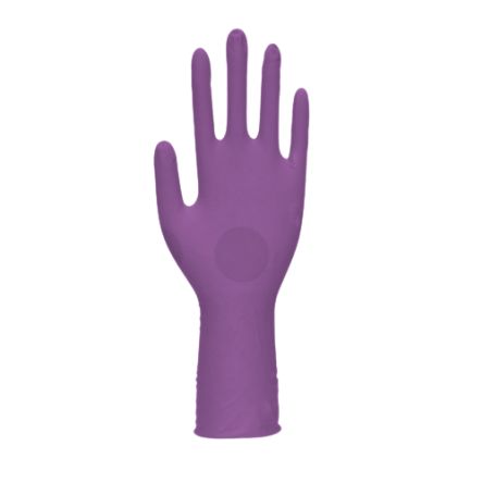 Unigloves GM007 Purple Nitrile Work Gloves, Size 10 [GM0075]; 264-6944