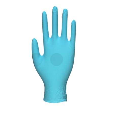 Unigloves GS005* Blue Powder-Free Nitrile, Vinyl Disposable Gloves, Size L, 100 per Pack [GS0054]; 264-6990