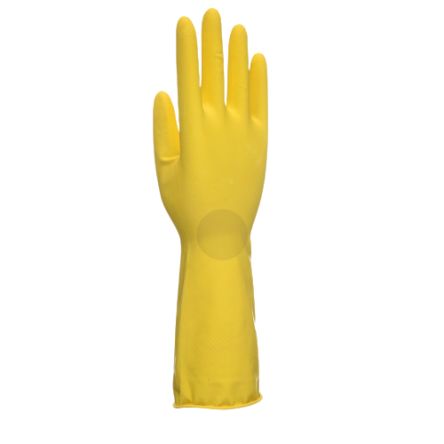 Unigloves UCHG300 Yellow Latex Oil Grip, Oil Repellent Work Gloves, Size 7 [UCHG3002Y]; 264-7000