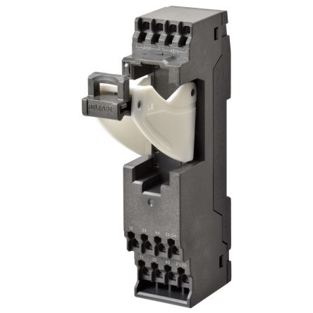 Omron G7SA 14 Pin 24V dc DIN Rail Relay Socket, for use with G7SA Series [P7SA-14F-ND-PU 24VDC]; 264-7448
