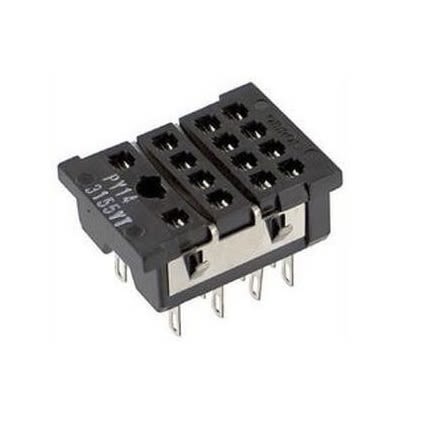 Omron MY2 8 Pin PCB Mount Relay Socket [PY08]; 264-7452