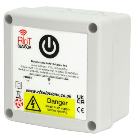 RF SolutionsSENW-ACPF-8T1 Remote Control Fob, 868MHz [SENW-ACPF-8T1]; 264-7814