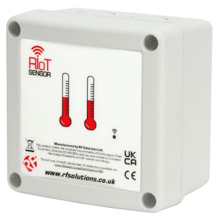 RF SolutionsSENW-TMP-8T2 Remote Control Fob, 868MHz [SENW-TMP-8T2]; 264-7818