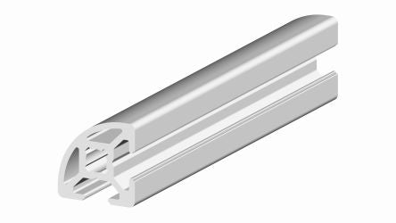 RS PRO Silver Aluminium, Anodized Profile Strut, 20 x 20 mm, 6mm Groove, 3m Length [0]; 264-7861
