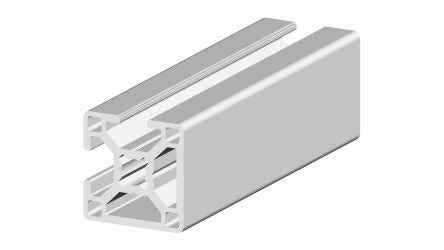 RS PRO Silver Aluminium, Anodized Profile Strut, 30 x 30 mm, 8mm Groove, 2m Length [0]; 264-7864