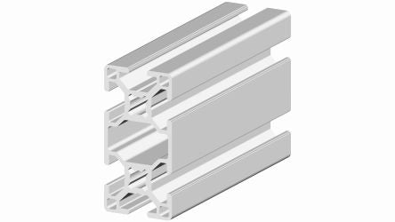 RS PRO Silver Aluminium, Anodized Profile Strut, 30 x 60 mm, 8mm Groove, 3m Length [0]; 264-7868