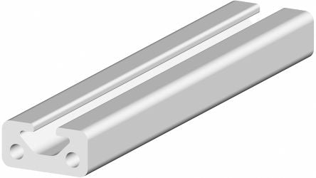 RS PRO Silver Aluminium, Anodized Profile Strut, 20 x 10 mm, 5mm Groove, 1m Length [0]; 264-7873