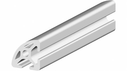 RS PRO Silver Aluminium, Anodized Profile Strut, 20 x 20 mm, 5mm Groove, 1m Length [0]; 264-7876