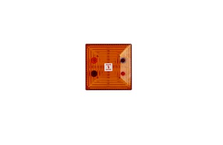 Clifford & Snell FD40 Series Amber Flashing Effect LED Beacon for Use with FD40, 85 → 280 V ac/dc, LED Bulb, AC, [245448]; 264-7963