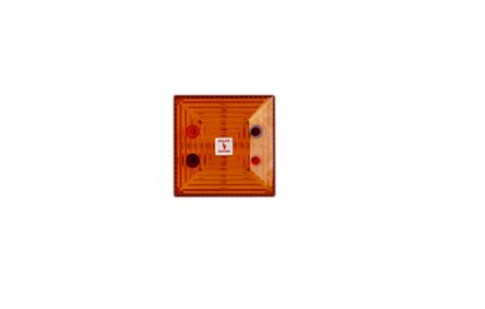 Clifford & Snell SD40 Series Amber Static Effect LED Beacon for Use with SD40, 85 → 280 V ac/dc, LED Bulb, AC, [245468]; 264-7969