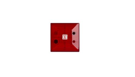Clifford & Snell SD40 Series Red Static Effect LED Beacon for Use with SD40, 85 → 280 V ac/dc, LED Bulb, AC, DC, [245469]; 264-7970
