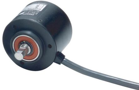 Omron E6C3-C Series Incremental Encoder, 2000ppr ppr, NPN Open Collector Signal, Radial, Thrust Type, 8mm Shaft [E6C3-CWZ5GH 2000P/R 2M]; 264-9610