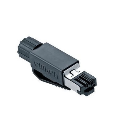 Omron XS6 Series Plug RJ45 Connector, Panel Mount, Cat5 1 x 1 Port 8P8C -Way [XS6G-T421-1]; 264-9647