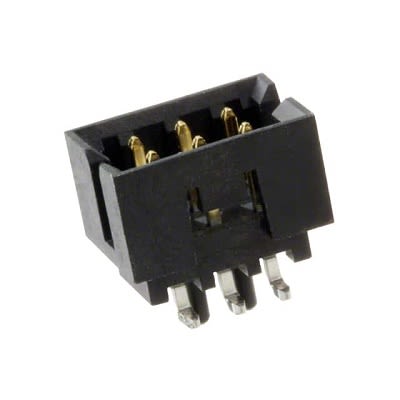 Molex 87832 Series Vertical Surface PCB Header, 6 Contact(s), 2 mm Pitch, 2 Row(s), Shrouded [878325222]; 264-9878