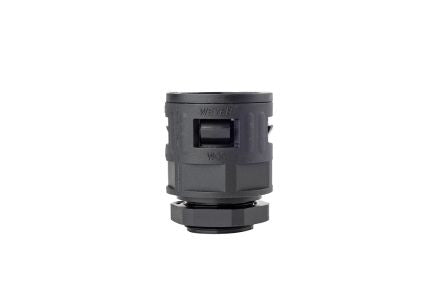 RS PRO Fixed Straight, Conduit Fitting, 23mm Nominal Size, M25 x 1.5, Polyamide, Black IP68 rating [0]; 265-0007