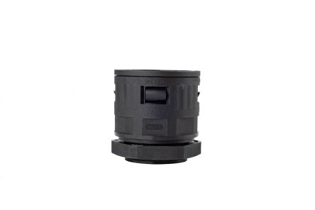 RS PRO Fixed Straight, Conduit Fitting, 36mm Nominal Size, M40x1.5, Polyamide, Black IP68 rating [0]; 265-0009