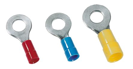 MECATRACTION Insulated Ring Terminal [C100SB0-4]; 265-0389
