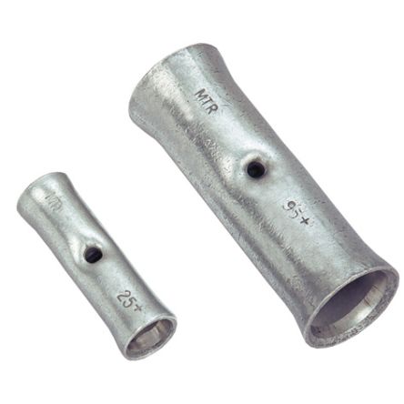 MECATRACTION Butt Connector, Uninsulated 1.5 mm² [MJ1,5]; 265-0450