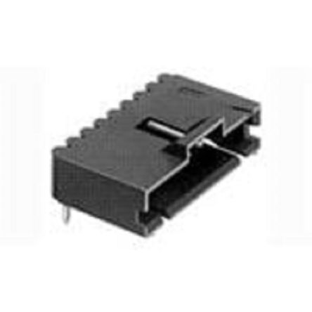 TE Connectivity AMPMODU MTE Series Right Angle Board PCB Header, 4 Contact(s), 2.54 mm Pitch, 1 Row(s), Shrouded [5-103634-3]; 265-0712