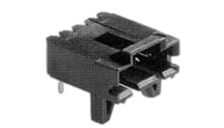 TE Connectivity AMPMODU MTE Series Right Angle Board PCB Header, 5 Contact(s), 2.54 mm Pitch, 1 Row(s), Shrouded [5-103673-4]; 265-0726